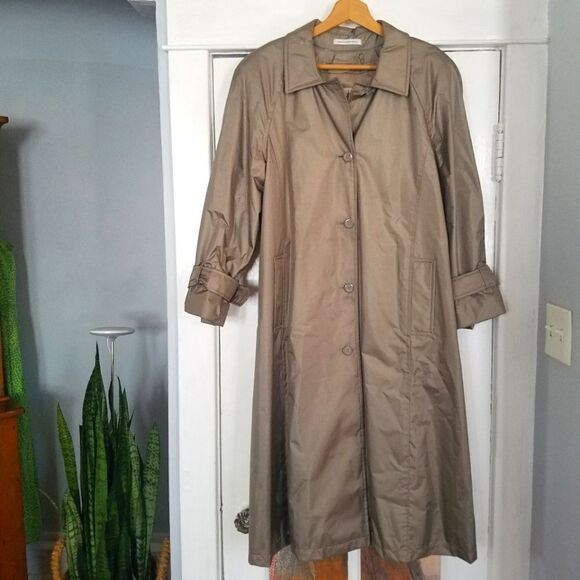 Vintage Misty Harbor Raincoat with Removable Wool Lining 12 - Picture 1 of 11
